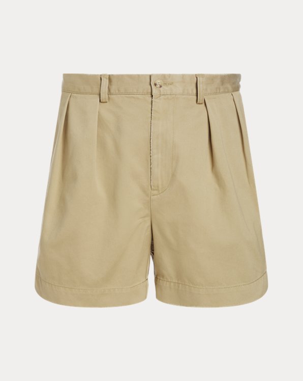 Cormac relaxed fit geplooide short