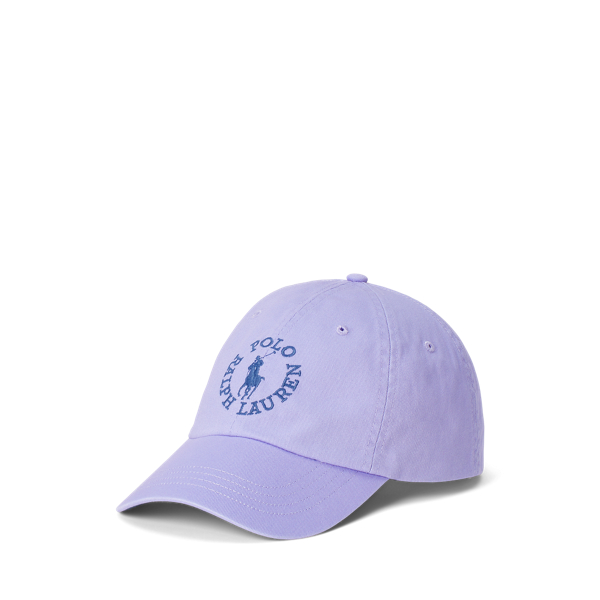 Polo Ralph Lauren Casquette unisexe logo en sergé de coton