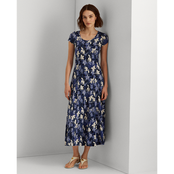 Lauren Floral Jersey Maxidress 3