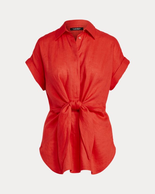 Women's Red Blouses, Button Down Shirts, & Flannels | Ralph Lauren