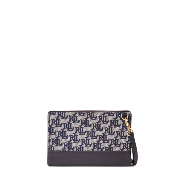 Monogram Jacquard Small Pouch for Women | Ralph Lauren® AM