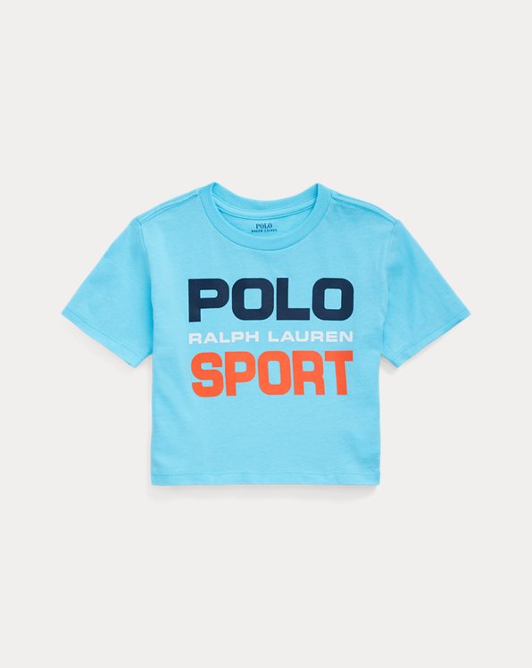 Polo Sport jersey T-shirt rechte pasvorm