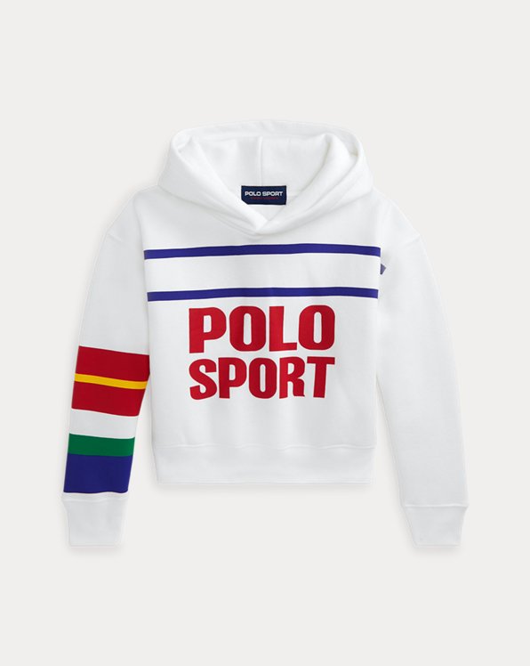 Polo Sport Cropped Fleece Hoodie
