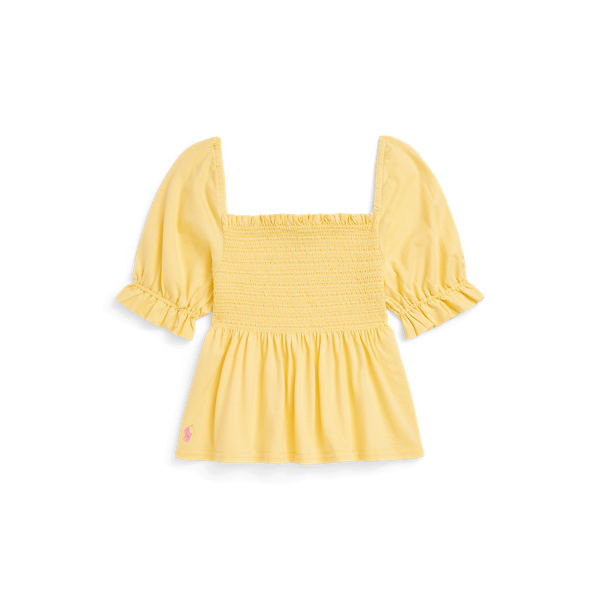Haut smocké en jersey de coton pour Children | Ralph Lauren® FR