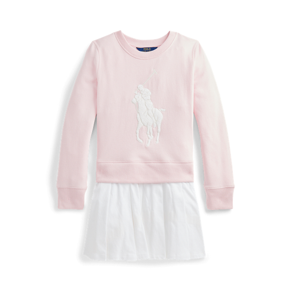 Robe-sweat Big Pony en molleton pour Children | Ralph Lauren® FR