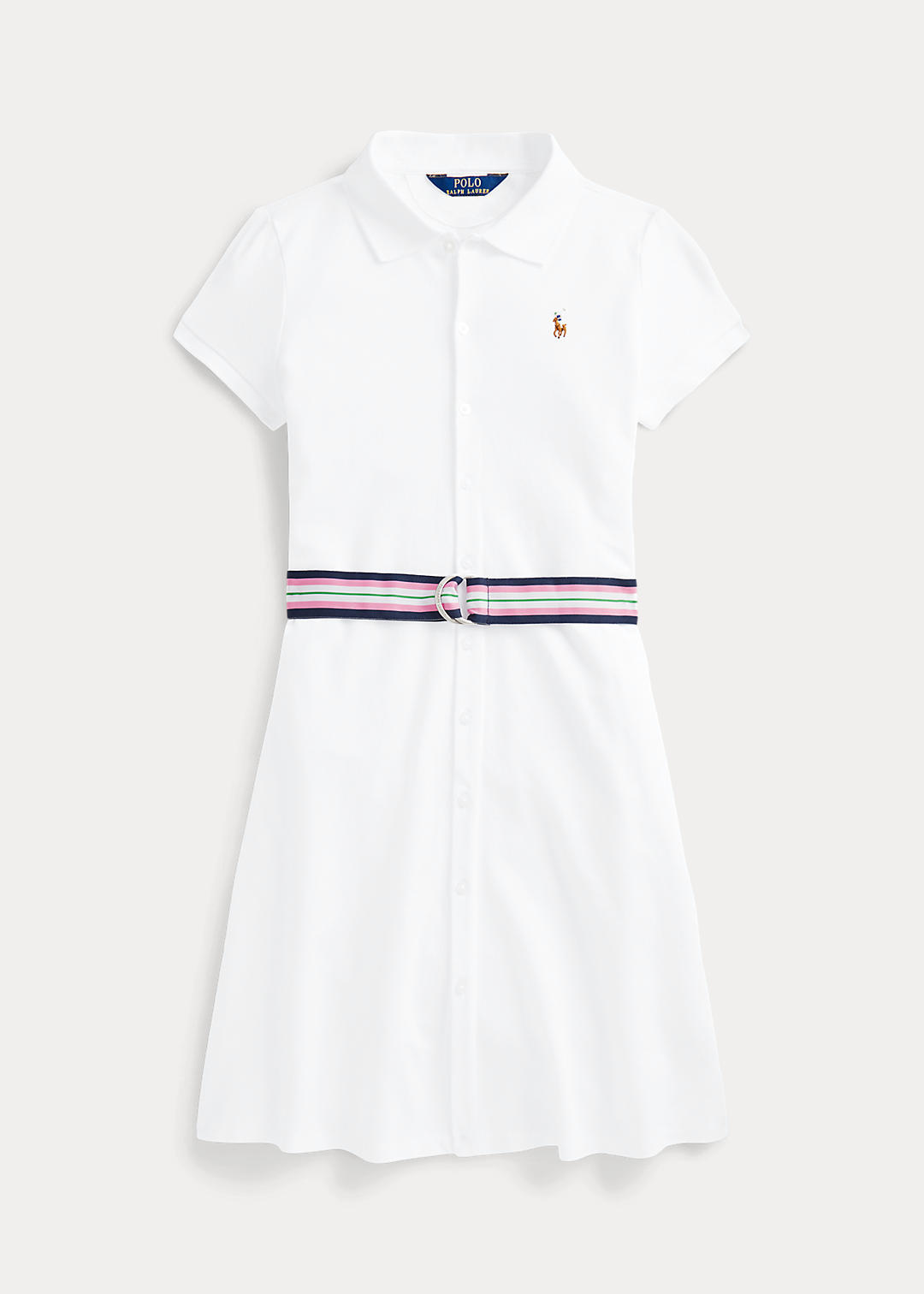 Tom Tailor Polo Dress embroidered lettering casual look Fashion Dresses Polo Dresses 