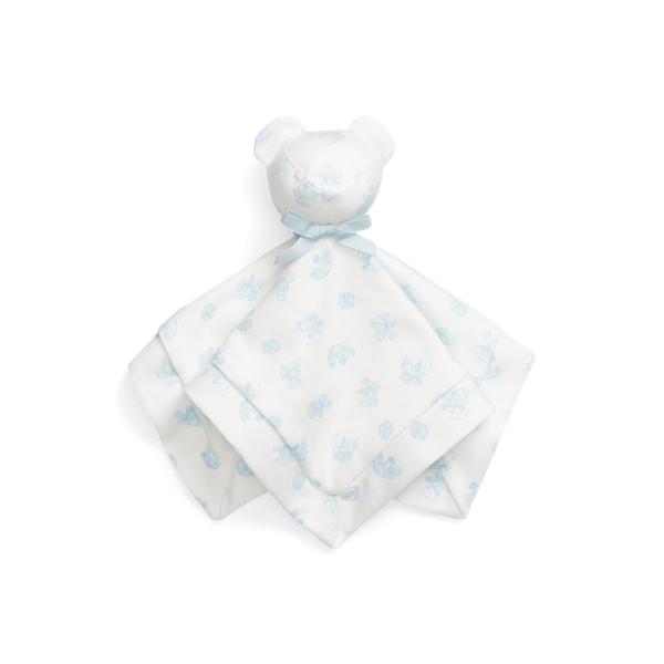 Adorável doudou de urso em algodão orgânico