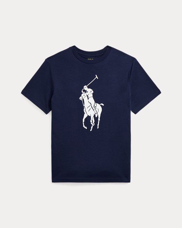 Kleurveranderend jersey Big Pony T-shirt