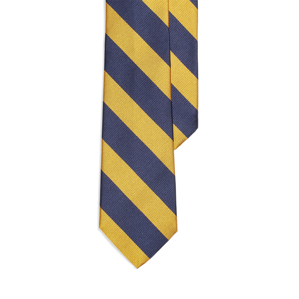 Striped Silk Repp Tie