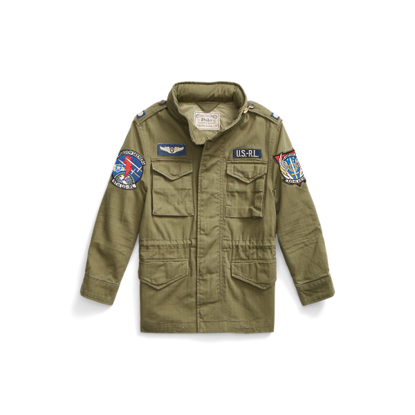 Cotton Herringbone Field Jacket