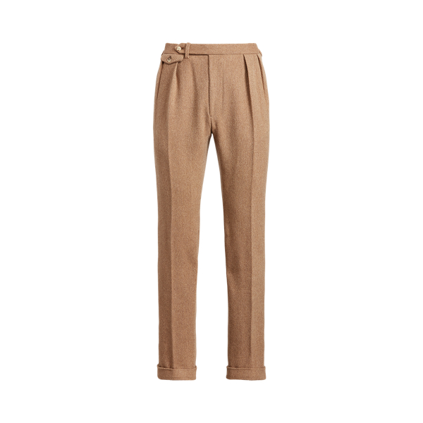 Gregory Tick-Weave Suit Trouser for Men | Ralph Lauren® UK