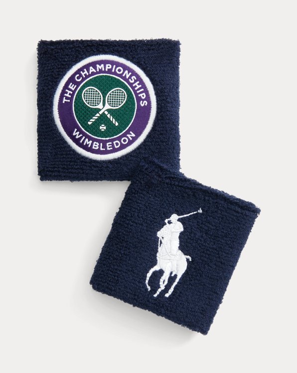 Wimbledon polsbandjes van badstof 2-pack
