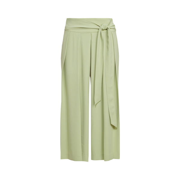 Georgette Cropped Wide-Leg Trouser for Women | Ralph Lauren® IE