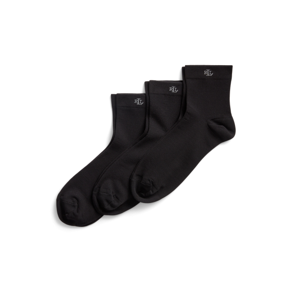 3 paires chaussettes basses microfibre