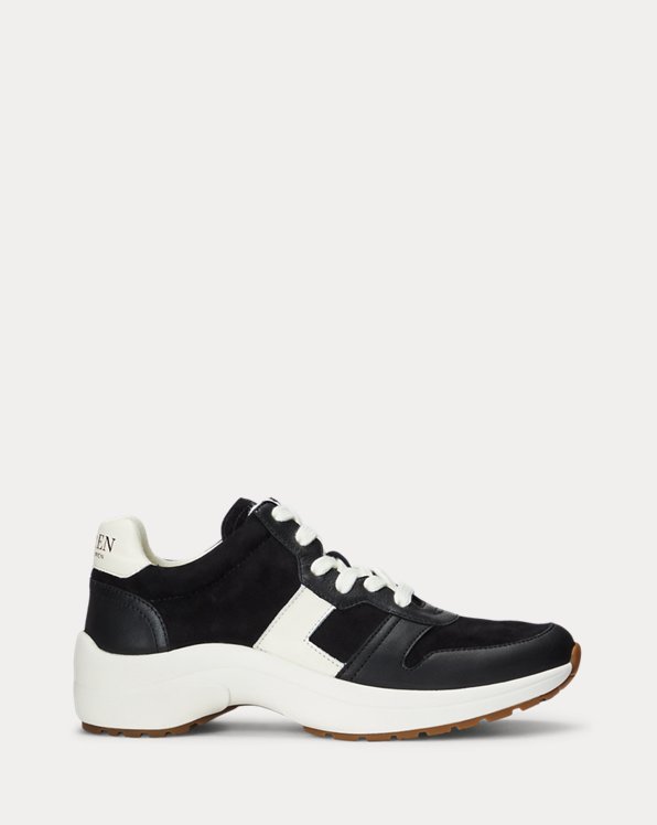Rylee Suede &amp; Leather Trainer