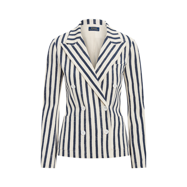 Polo Ralph Lauren Striped Double-Breasted Blazer 2