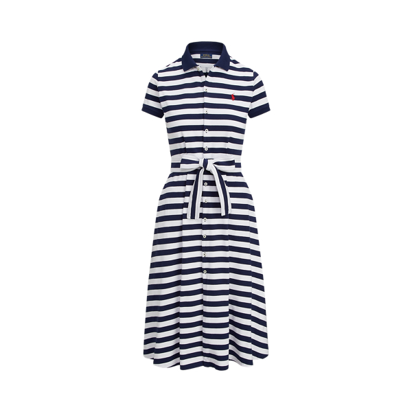 polo dress striped