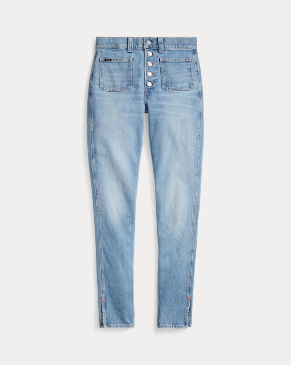 Tompkins skinny jeans met hoge taille