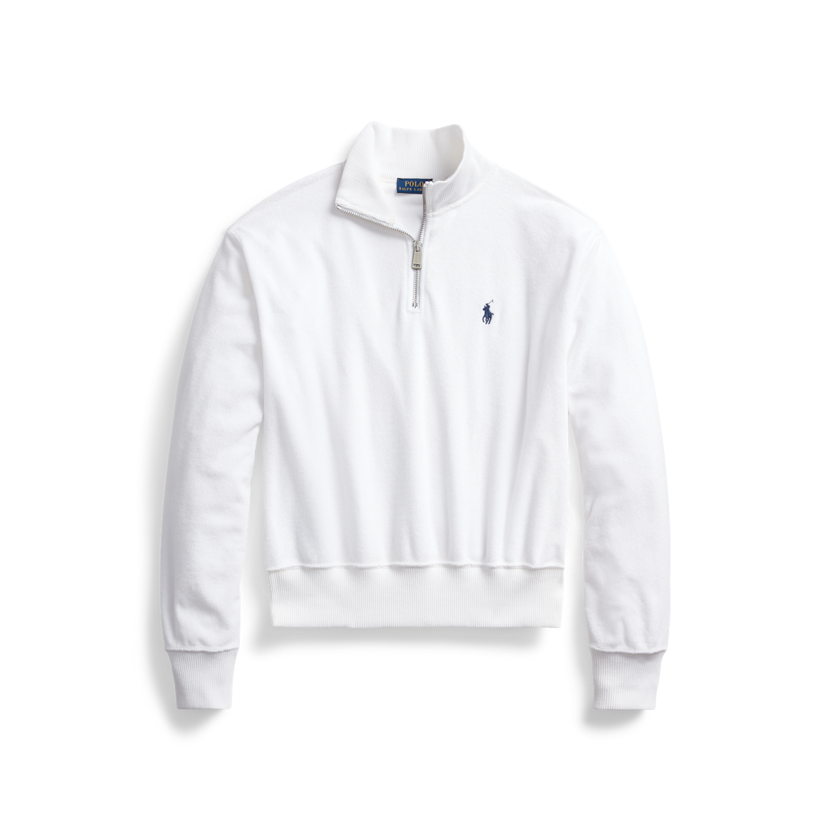 Terry Quarter-Zip Pullover