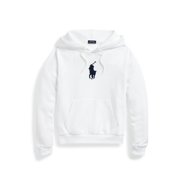 Sweat à capuche Big Pony points de nœud pour Women | Ralph Lauren® FR