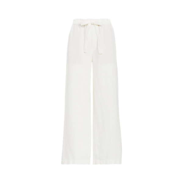 Linen Wide-Leg Pant