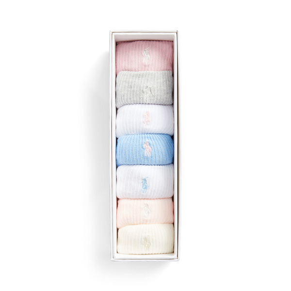 Lot cadeau de 7 paires de chaussettes pour Baby | Ralph Lauren® FR