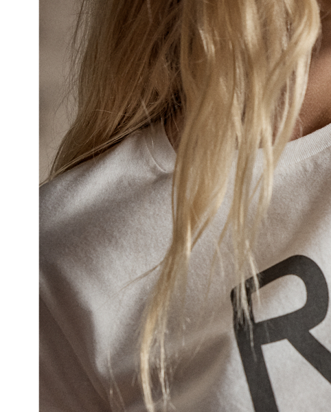 Made from lightweight cotton jersey. Authentic tubular-knit construction is based on '40s basic training t-shirts. Garment-dyed and heavily washed to achieve a broken-in look and feel.