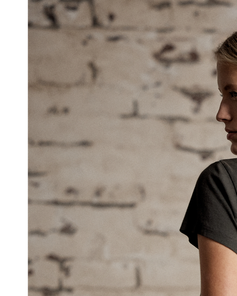 Made from lightweight cotton jersey. Authentic tubular-knit construction is based on '40s basic training t-shirts. Garment-dyed and heavily washed to achieve a broken-in look and feel.