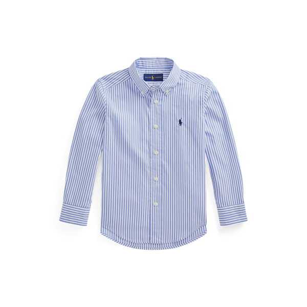 Striped Cotton Poplin Shirt