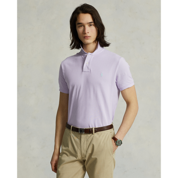LENO｜Cotton Silk Polo (Purple) [1] 【レビューで送料無料】 3456円