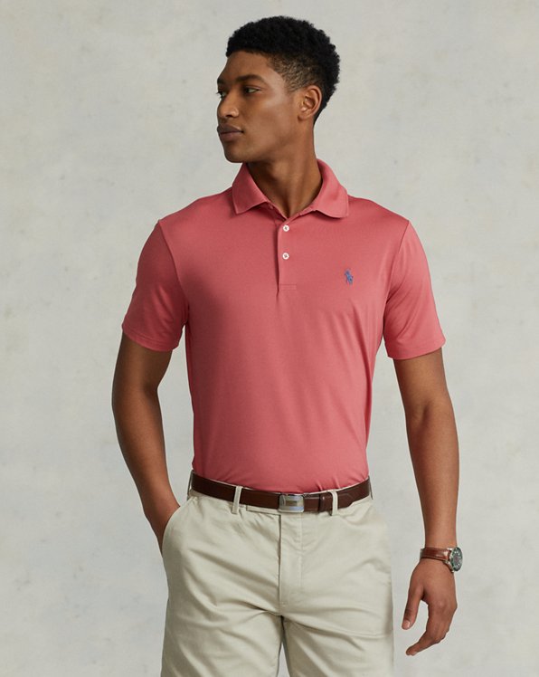 Men's Red Short Sleeve Polo Shirts | Ralph Lauren