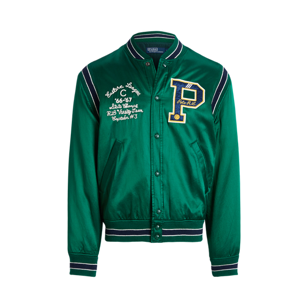Top 48+ imagen letterman jacket ralph lauren Thptnganamst.edu.vn