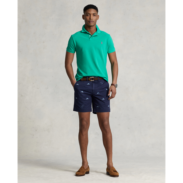 men polo shorts