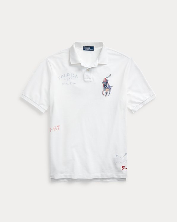 Men's Polo Ralph Lauren Original Cotton Mesh Polo Shirts | Ralph 
