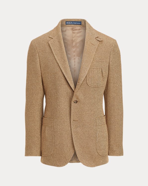 Silk-Wool Twill Suit Jacket