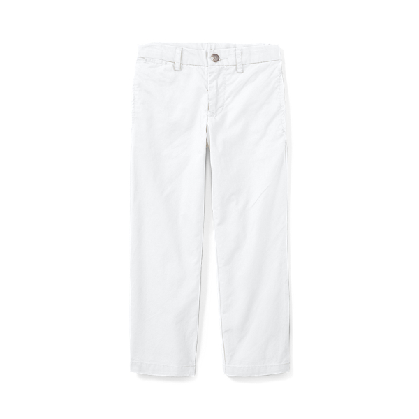 Boys' Chinos, Pants, Khakis, & Joggers in Sizes 2-20 - White | Ralph Lauren