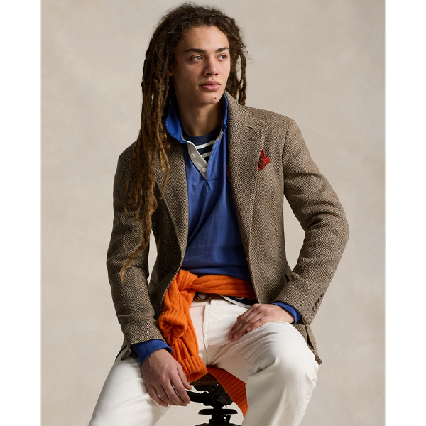 ralphlauren.com | The RL67 Linen-Blend Herringbone Jacket