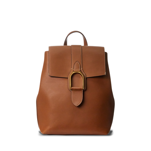 Mochila Welington em couro de vitela