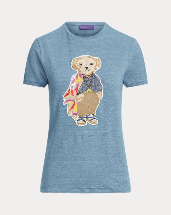 Island Polo Bear Cotton T-Shirt
