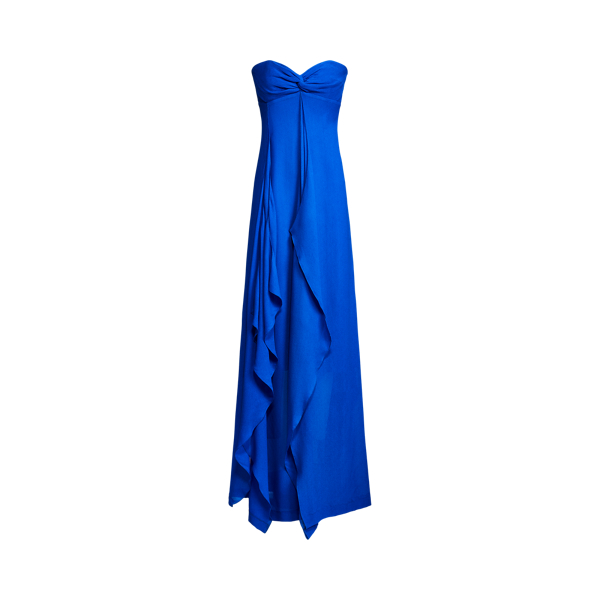 Vestido de noite Rhiannon em georgette