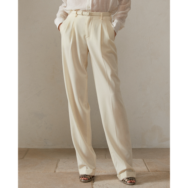 Women's White Trousers | Ralph Lauren® UK
