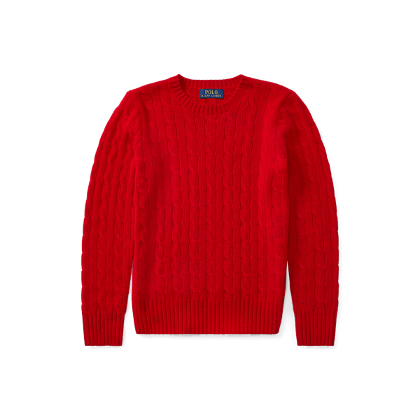 Pull en cachemire torsadé