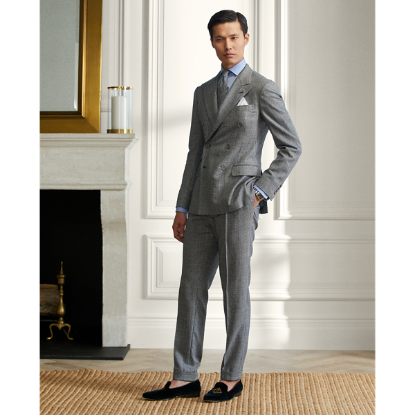 RALPH LAUREN】purple label カシミア混WOOL スーツ eva.gov.co