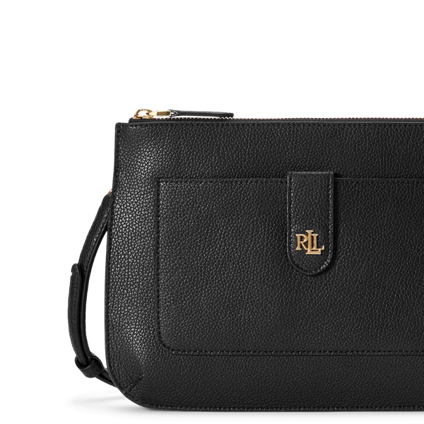 Pebbled Leather Medium Jamey Crossbody for Women Ralph Lauren® AM