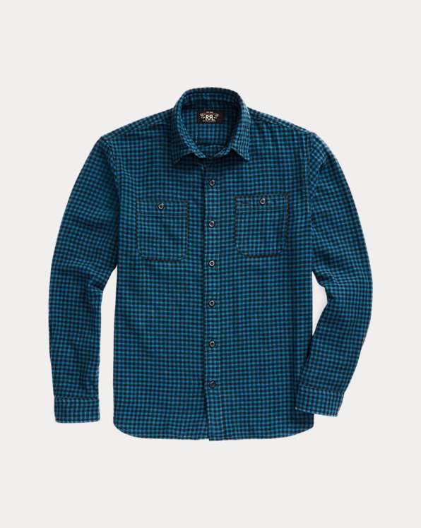 Men's Double RL Blue Casual Shirts & Button Down Shirts | Ralph Lauren
