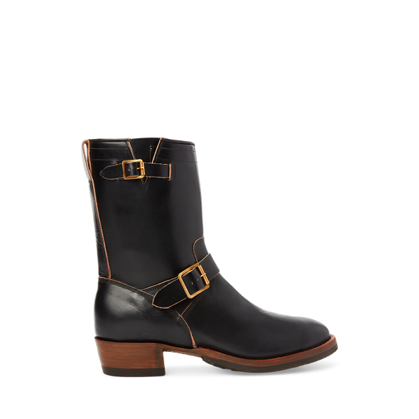 Botas em couro
