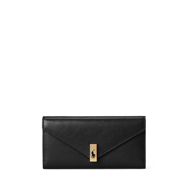 Portefeuille Polo ID en cuir