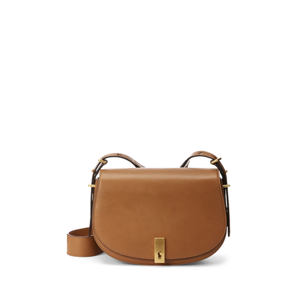Polo Id Calfskin Saddle Bag For Women Ralph Lauren® Uk