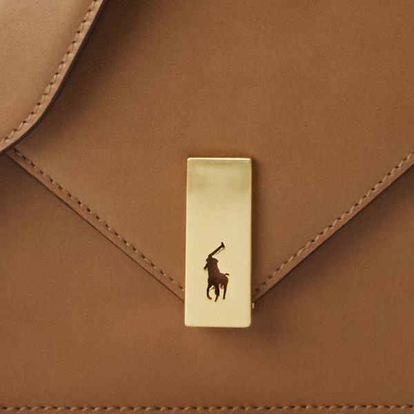 Polo Ralph Lauren Kalfsleren Polo ID Envelope tas 5