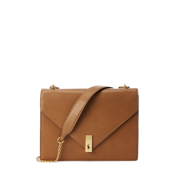 Polo Ralph Lauren Kalfsleren Polo ID Envelope tas 1